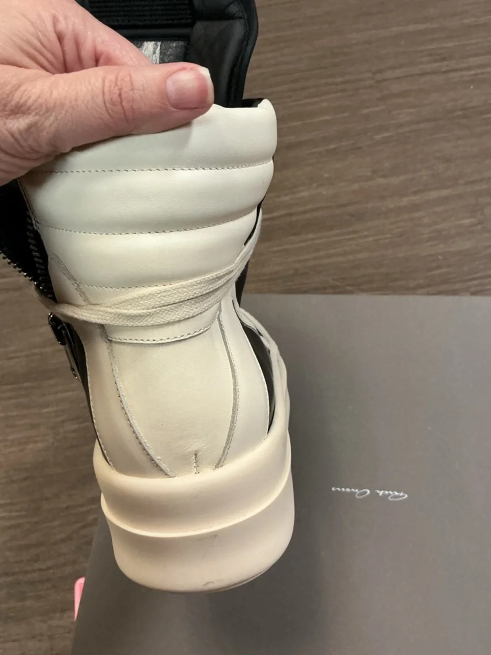 Rick Owens Mega Bumper Geobasket sneakers size 38 - Picture 10 of 13